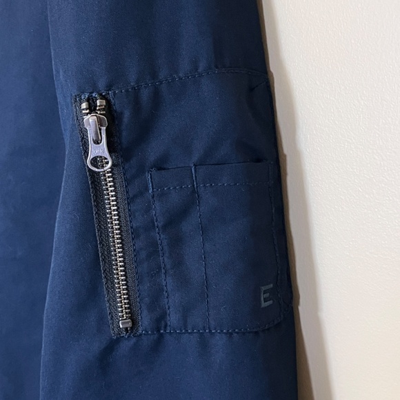 Everlane Uniform Full Zip Utility Bomber Jacket - Men's Size M - Blue - Picture 2 of 13